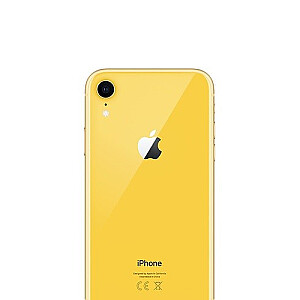 Apple iPhone XR 15,5 cm (6,1 colio) su dviem SIM kortelėmis iOS 14 4G 64 GB Geltona