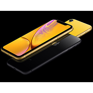 Apple iPhone XR 15,5 cm (6,1 colio) su dviem SIM kortelėmis iOS 14 4G 64 GB Geltona