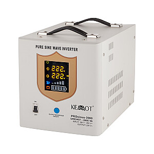 Uninterruptible power supply KEMOT PROsinus-2000 converter with pure sine wave and charging function 12V 230V 2000VA/1200W