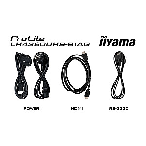 iiyama ProLite LH4360UHS-B1AG klasė 43 coliai