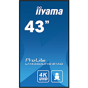 iiyama ProLite LH4360UHS-B1AG klasė 43 coliai