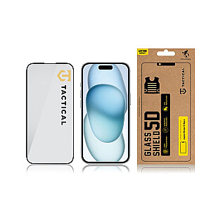 Tactical Glass Shield 5D, skirtas Apple iPhone 15 Black