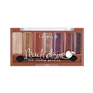 LOVELY Peach Desire Eyeshadow Palette paleta cieni do powiek 6g