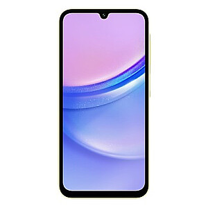 „Samsung Galaxy A15“ 16,5 cm (6,5 colio) hibridinė dviejų SIM kortelių 4G USB Type-C 4 GB 128 GB 5000 mAh Geltona