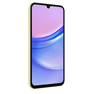 „Samsung Galaxy A15“ 16,5 cm (6,5 colio) hibridinė dviejų SIM kortelių 4G USB Type-C 4 GB 128 GB 5000 mAh Geltona