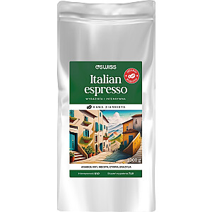 Kavos pupelės 4Swiss Italian Espresso 1 kg 1 kg