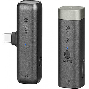 Boya 2.4g mini wireless microphone -for camera, smartphone, type-c devices