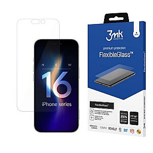 Гибридное стекло FlexibleGlass для iPhone 16 Plus 