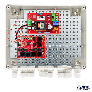 ВНЕШНИЙ 5-ПОРТОВЫЙ POE-КОММУТАТОР ДЛЯ 5 IP-КАМЕР ATTE IP-5-11-L2