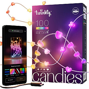 LED Twinkly Candies TWKH100RGB-T