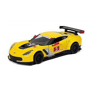 Metalinis automobilio modelis 2016 Corvette C7.R Race Car 1:36 dėžėje KT5397W