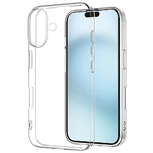 Fusion Ultra Back Case 2 mm patvarus silikoninis dėklas, skirtas Apple iPhone 16 Transparent