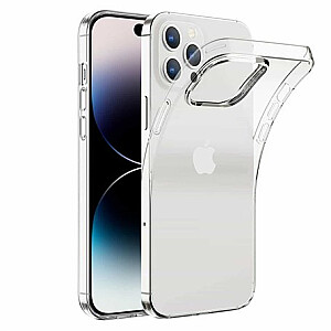 Fusion Ultra Back Case 2 mm patvarus silikoninis dėklas, skirtas Apple iPhone 16 Pro skaidrus