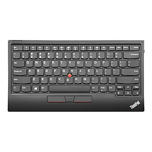 Lenovo ThinkPad TrackPoint Keyboard II | 4Y40X49493 | Klaviatūra | 2,4 GHz, Bluetooth | LT | Grynas juodas | Žirklinis jungiklis | Belaidis ryšys