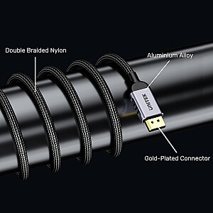 UNITEK CABLE DISPLAYPORT 2.1 8K@120HZ 1,5M