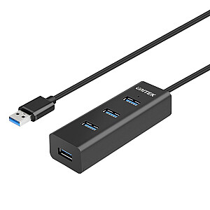 Unitek Aktywny hub USB-A 5Gbps, 4 porty USB-A