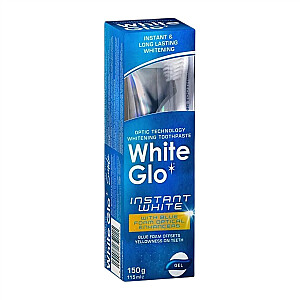 WHITE GLO Instant White Toothpaste dantų pasta 100ml