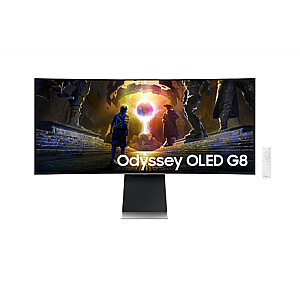 Samsung LS34DG850SUXDU 34" OLED Odyssey Monitor 3440x1440/21:9/250cd/m2/0.03ms HDMI, DP, USB | Samsung