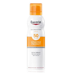 EUCERIN Sensitive Protect Прозрачный спрей для загара SPF50 200 мл