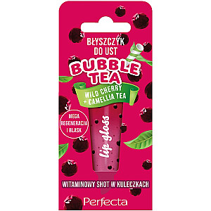 PERFECTA Bubble Tea błyszczyk do ust Wild Cherry + Camellia Tea 10g