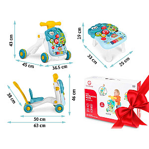 Ricokids Mokomasis stalas 4in1 žalias 781500