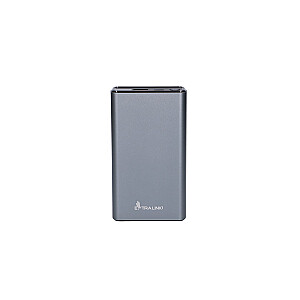 Extralink EPB-126 20000mAh Silver | Power Bank | Power bank, 45W PD, USB-C