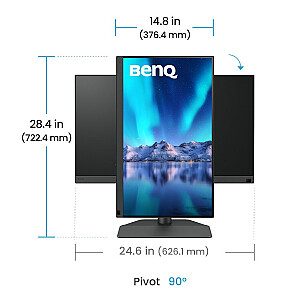 BenQ skarm - LED baglys - IPS - 2560x1