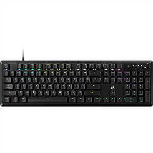 Corsair K70 CORE | Mechaninė žaidimų klaviatūra | Laidinis | ND | Juoda | A tipo USB 3.0 arba 3.1 | 1199 g | CORSAIR MLX Raudona