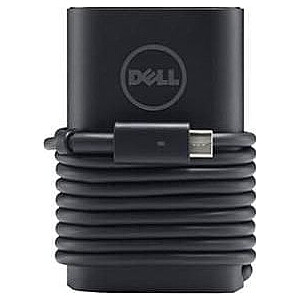 „Dell“ nešiojamojo kompiuterio maitinimo šaltinis 65 W USB-C (USB-C 65 W kintamosios srovės adapteris Euro)