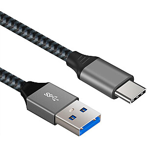 USB-кабель Art USB-A — USB-C, 1 м, черный (KABUSBC OEM-C2-1)