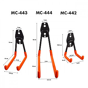 Uchwyt ścienny garażowy 50kg MC-443 