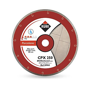 АЛМАЗНОЕ ПОЛОЖЕНИЕ RUBI CPX 250 x 25,4 мм PRO ДЛЯ ФАРФОРОМАРА