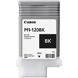 Чернильный картридж Canon PFI-120BK 1 шт. Оригинальный черный