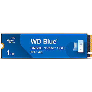 Diskas WD WDS100T3B0E 1TB M.2 2280 PCI-E x4 Gen4 NVMe SSD (WDS100T3B0E)