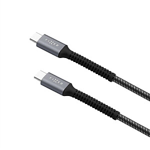 Fiksuotas | Armor Cable USB-C/USB-C, 2 m, 240W | FIXDA-CC2-GR