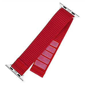 Fixed | Sporty Strap for Apple Watch Ultra 49mm | 160-210 mm | Red | Nylon