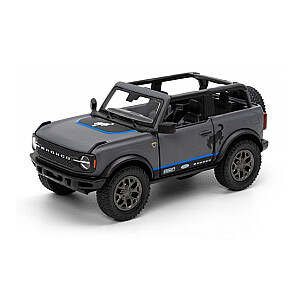 Металлическая авто моделька 2022 Ford Bronco w/ printing (Open Top) 1:34 KT5438FA