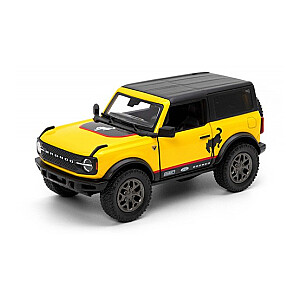 Metalinis automobilio modelis 2022 Ford Bronco su spausdinimu (atviras viršus) 1:34 KT5438FB