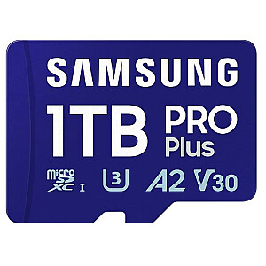 Карта microSD MB-MD1T0SA/WW 1TB PRO+ + адаптер MB-MD1T0SA/EU