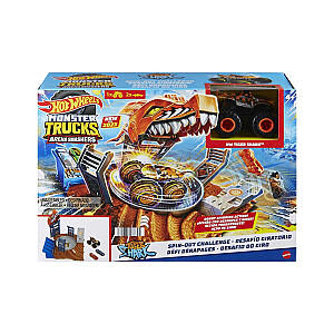 Hot Wheels Monster Trucks ARENA SMASHERS Вызов на выживание Tiger Shark