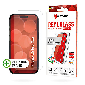 Чехол Real Glass+ для iPhone 16 Pro Max, 2D-стекло