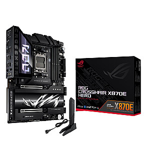 ASUS ROG CROSSHAIR X870E HERO AMD X870E lizdas AM5 ATX