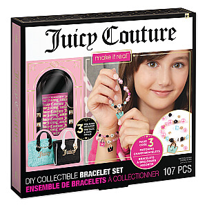 MAKE IT REAL „Juicy Couture“ mini rankinės su apyrankėmis, 3 vnt.