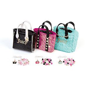 MAKE IT REAL „Juicy Couture“ mini rankinės su apyrankėmis, 3 vnt.