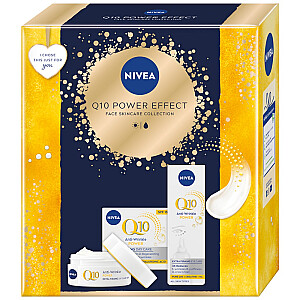 NIVEA SET Q10 Power Effect kerm do twarzy na dzień 50ml + krem pod oczy 15ml