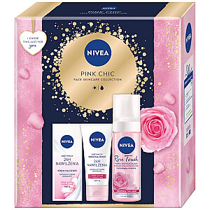 NIVEA SET Rose Chic очищающая пенка для лица 150мл + дневной крем для лица 50мл