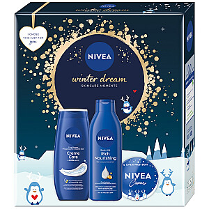 NIVEA SET Winter Dream żel pod prysznic 250ml + krem uniwersalny 100ml