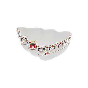 Xmas Carousel Christmas Tree Bowl - 20 cm