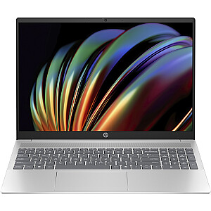 HP Pavilion 16 — Ultra 5 125U | 16"-WUXGA | 16 GB | 512 GB | be OS | Sidabrinė