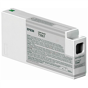 Epson UltraChrome HDR | T596700 | Rašalo kasetė | Šviesiai Juoda